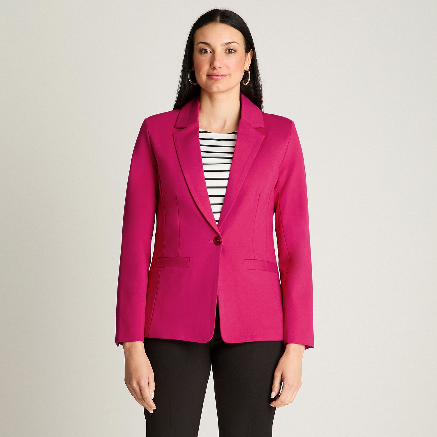 Blazer Punto Roma Magenta Lorenzo Di Pontti